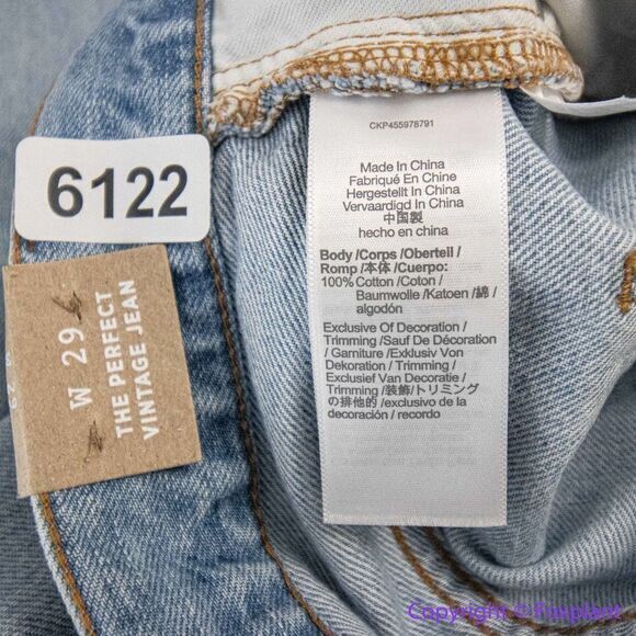 NEW Madewell The Perfect Vintage Jean in Fitzgerald‎ Wash, 29 - Picture 15 of 16